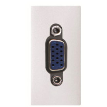 VGA розетка ABB Zenit 2CLA215550N1101 N2155.5 BL 1М (білий) · ABB · uk/vga-rozetka-abb-zenit-2cla215550n1101-n21555-bl-1m-bilij