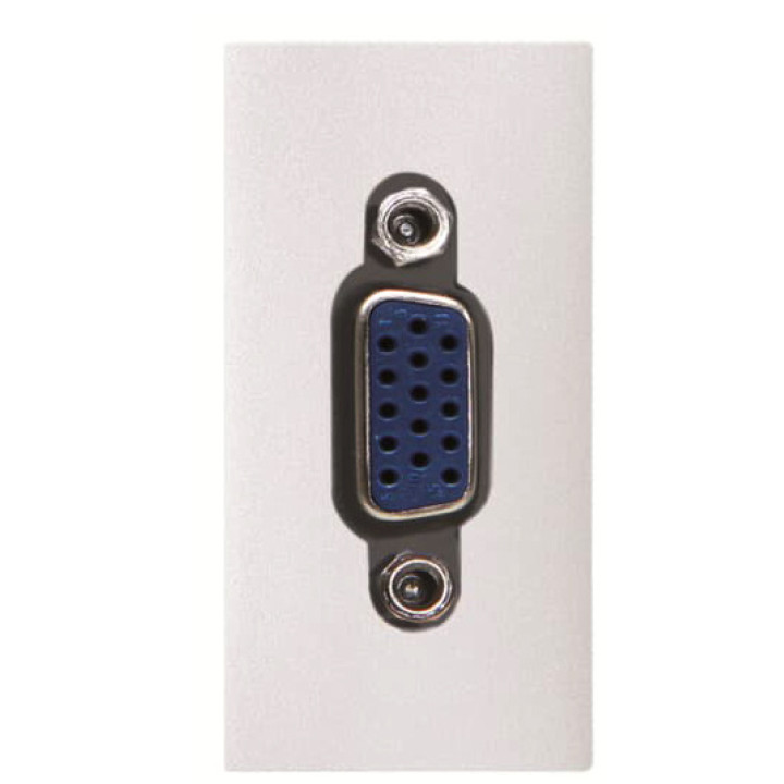 VGA розетка ABB Zenit 2CLA215550N1101 N2155.5 BL 1М (білий) · ABB · uk/vga-rozetka-abb-zenit-2cla215550n1101-n21555-bl-1m-bilij