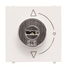 Вимикач ABB Zenit 2CLA225310N1101 N2253.1 BL з ключем з фіксацією на 3 положення (білий)