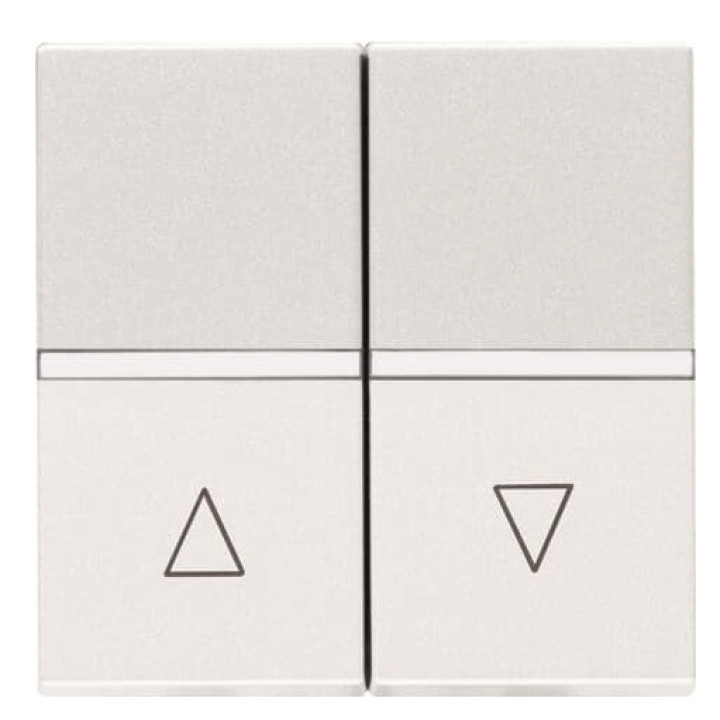 Вимикач жалюзі з фіксацією ABB Zenit 2CLA224410N1101 N2244.1 BL (білий) · ABB · uk/vimikach-galyuzi-z-fiksatsieyu-abb-zenit-2cla224410n1101-n224