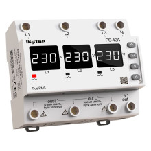 Автоматичний перемикач фаз DigiTOP 40A (PS40A-M6W) · DIGITOP · avtomatychnyj-peremykach-faz-digitop-40a-ps40a-m6w