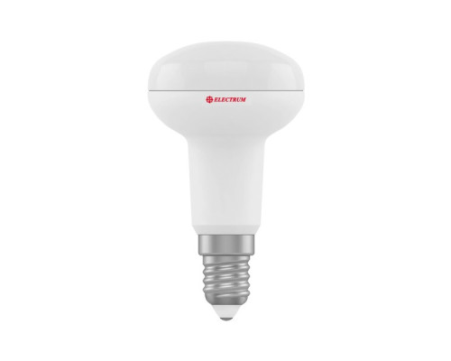 Лампа світлодіодна Electrum рефлекторна R50 LR-16 6W E14 4000K алюмопл. корп. A-LR-1 065