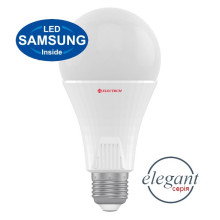 Лампа світлодіодна Electrum стандартна A60 LS-33 Elegant 10W E27 Ra90 3000K алюмопл. корп. A-LS-1911 · ELECTRUM · uk/lampa-svetodiodnaya-electrum-standartnaya-a60-ls-33-elegant-3