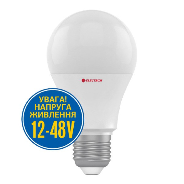 Лампа світлодіодна Electrum стандартна LS-11.LV 10W E27 4000K алюмопл. корп. 12-48V A-LS-тисячі вісімсот дев'яносто одна · ELECTRUM · uk/lampa-svetodiodnaya-electrum-standartnaya-ls-11lv-10w-e27-40-