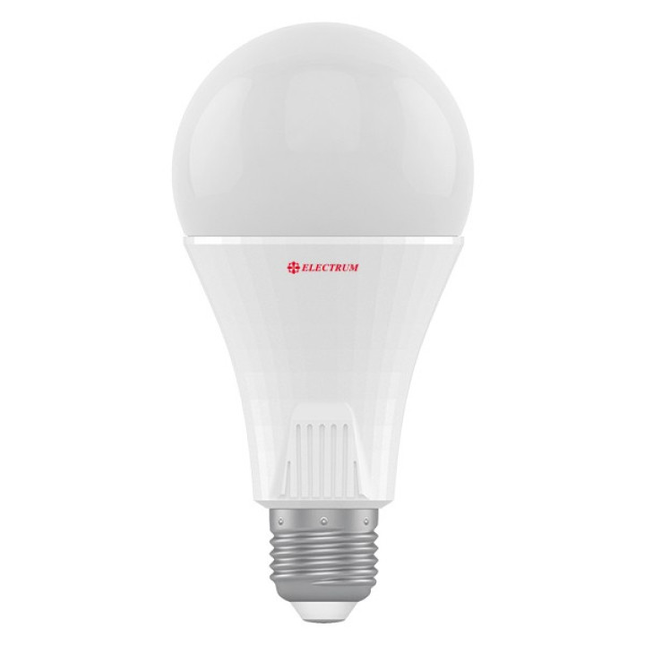 Лампа світлодіодна Electrum стандартна A80 LS-33 Elegant 18W E27 6500K алюмопл. корп. A-LS-1453 · ELECTRUM · uk/lampa-svitlodiodna-electrum-standartna-a80-ls-33-elegant-18w-