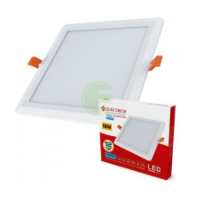 Світильник світлодіодний вбудований Electrum QUADRO M-18 18W 4000К квадр. B-LD-1962 · ELECTRUM · uk/svetilnik-svetodiodnyj-vstraivaemyj-electrum-quadro-m-18-18w