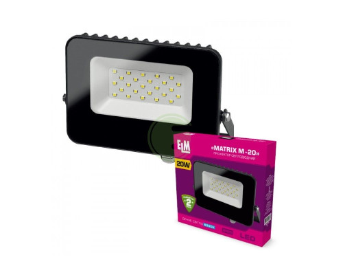 Прожектор світлодіодний ELM Matrix M-20-41 20W 6500К 26-0038