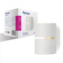Настінний накладний світильник Feron AL8001 білий · Feron · uk/nastinnij-nakladnij-svitilnik-feron-al8001-bilij