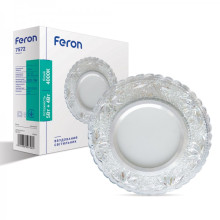 Вбудований світильник Feron 7572 з LED підсвічуванням · Feron · uk/vbudovanij-svitilnik-feron-7572-z-led-pidsvichuvannyam