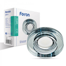 Вбудований світильник Feron 8080-2 прозорий · Feron · uk/vbudovanij-svitilnik-feron-8080-2-prozorij