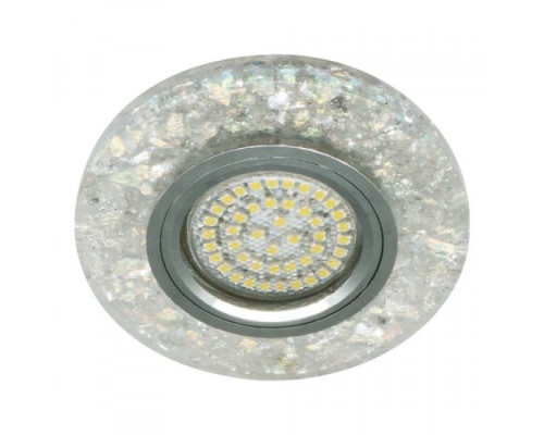 Вбудований світильник Feron 8585-2 з LED підсвічуванням MR16 білий 4000K SMD2835 15led