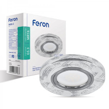 Вбудований світильник Feron 8686-2 з LED підсвічуванням · Feron · uk/vbudovanij-svitilnik-feron-8686-2-z-led-pidsvichuvannyam