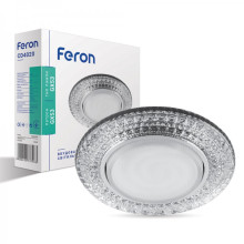 Вбудований світильник Feron CD4020 з LED підсвічуванням · Feron · uk/vbudovanij-svitilnik-feron-cd4020-z-led-pidsvichuvannyam