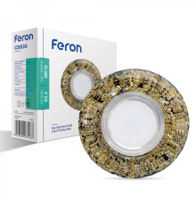 Вбудований світильник Feron CD830 з LED підсвічуванням