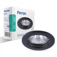Вбудований світильник Feron DL10 чорний · Feron · uk/vbudovanij-svitilnik-feron-dl10-chornij