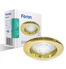 Вбудований світильник Feron DL307 золото