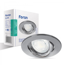 Вбудований світильник Feron DL308 хром