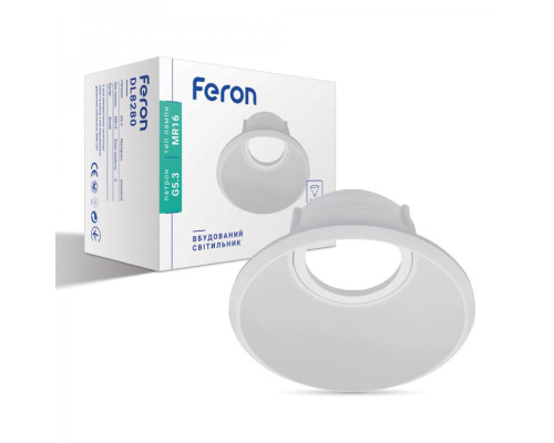 Вбудований світильник Feron DL8280 білий