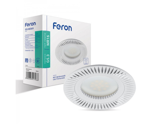 Вбудований світильник Feron GS-M369 білий