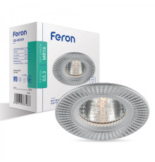 Вбудований світильник Feron GS-M369 срібло
