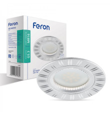 Вбудований світильник Feron GS-M393 срібло