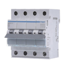 Автоматичний вимикач Hager 4Р 25А C · Hager · uk/avtomaticheskij-vyklyuchatel-hager-4r-25a-c-mcn425