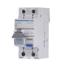 Диференціальний вимикач Hager 2P 16А 10mA C хар A тип 6kA · Hager · uk/differencialnyj-vyklyuchatel-hager-2p-16a-10ma-c-har-a-tip-6