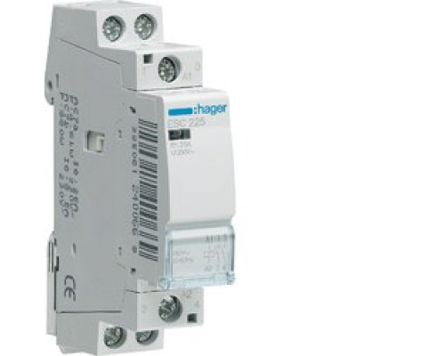 Контактор Hager 25A 2НО 230/240В, 50Гц