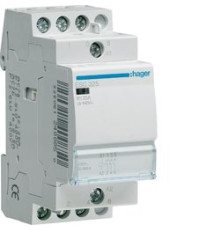 Контактор Hager 25A 3НО 230/240В, 50Гц