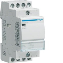 Контактор Hager 25A 4НО 230/240В, 50Гц · Hager · uk/kontaktor-hager-25a-4no-230240v-50gc-esc425