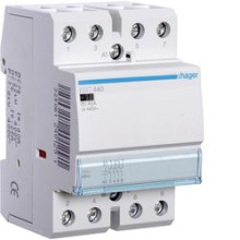 Контактор Hager 40A 4НО 230/240В, 50Гц · Hager · uk/kontaktor-hager-40a-4no-230240v-50gc-esc440