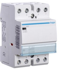 Контактор Hager 40A 4НО 230/240В, 50Гц