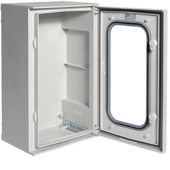 Щит Hager Orion Plus з прозорими дверцятами (поліефір) 500X300X200 (FL259B) · Hager · uk/shit-hager-orion-plus-s-prozrachnoj-dvercej-poliefir-500x300