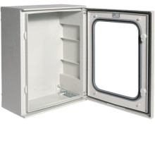 Щит Hager Orion Plus з прозорими дверцятами (поліефір) 500X400X200 (FL263B)
