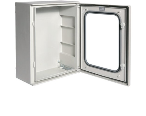 Щит Hager Orion Plus з прозорими дверцятами (поліефір) 500X400X200 (FL263B)