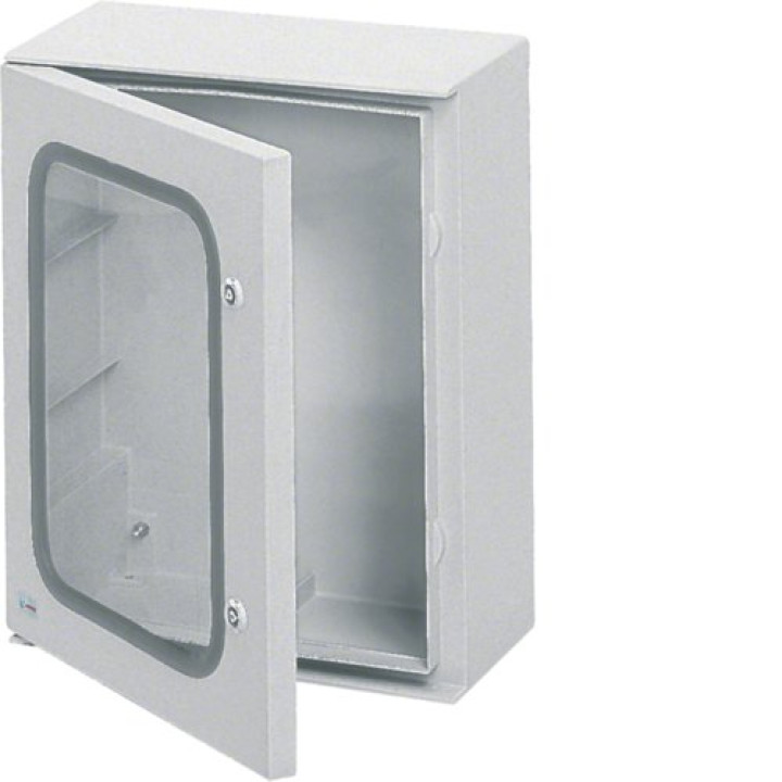 Щит Hager Orion Plus з прозорими дверцятами (поліефір) 650X400X200 (FL266B) · Hager · uk/shit-hager-orion-plus-s-prozrachnoj-dvercej-poliefir-650x400