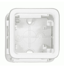 Коробка Legrand Plexo 1 п., ІР55, ІК07, антибактериальная, белый