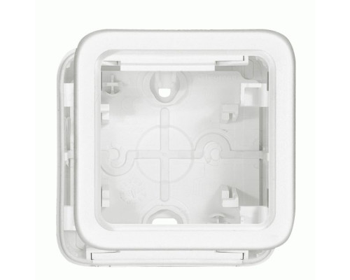 Коробка Legrand Plexo 1 п., ІР55, ІК07, антибактериальная, белый