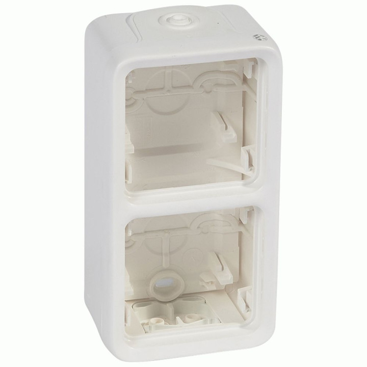 Коробка Legrand Plexo 2 п., ІР55, ІК07, вертикальная, антибактериальная, білий · Legrand · uk/korobka-legrand-plexo-2-p-ir55-ik07-vertikalnaya-antibakteri