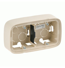 Коробка накладного монтажу Legrand Valena Allure 2-постова слонова кістка