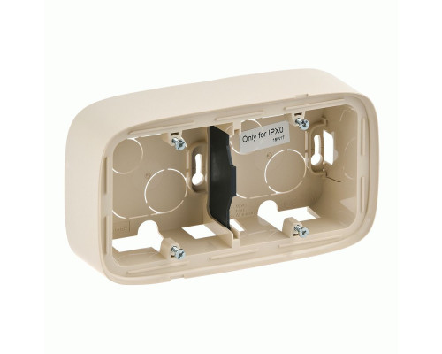 Коробка накладного монтажу Legrand Valena Allure 2-постова слонова кістка