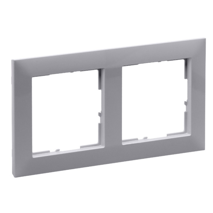 Рамка 2-поста Legrand SUNO сірий · Legrand · uk/ramka-2-postova-legrand-suno-sirij-721542