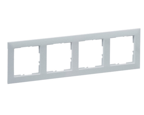 Рамка 4-поста Legrand SUNO алюміній