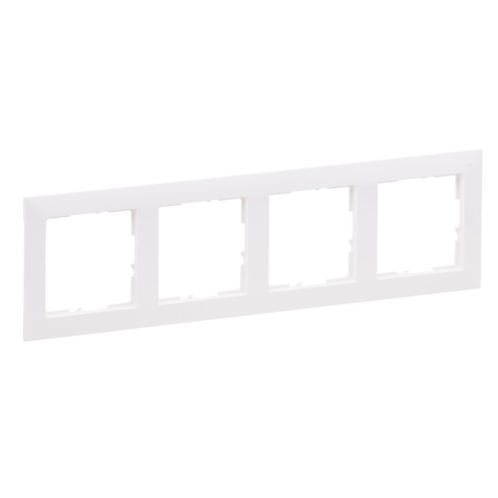 Рамка 4-поста Legrand SUNO біла · Legrand · uk/ramka-4-postova-legrand-suno-bilij-721504