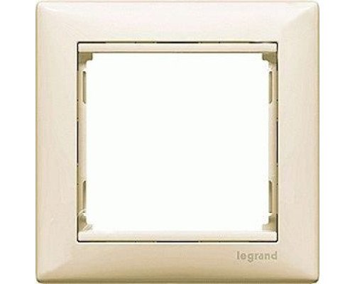 Рамка Legrand Valena 1-постова слонова кістка
