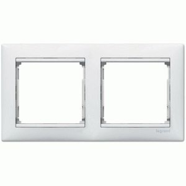 Рамка Legrand Valena 2-постова горизонтальна білий · Legrand · uk/ramka-legrand-valena-2-postovaya-gorizontalnaya-belyj-774452
