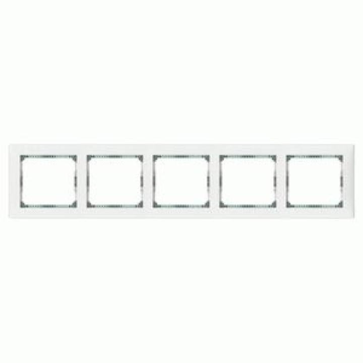 Рамка Legrand Valena 5-постова горизонтальна білий/кришталь · Legrand · uk/ramka-legrand-valena-5-postovaya-gorizontalnaya-belyjhrustal