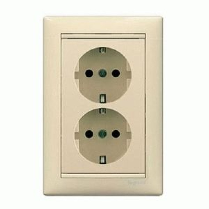 Розетка подвійна Legrand Valena DIY із заземленням слонова кістка · Legrand · uk/rozetka-dvojnaya-legrand-valena-diy-s-zazemleniem-slonovaya