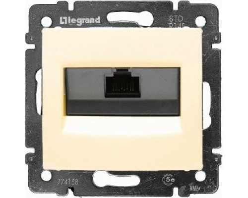 Розетка інформаційна Legrand Valena 1хRJ45 кат. 5е кат. 5е слонова кістка
