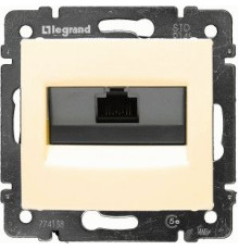 Розетка інформаційна Legrand Valena 1хRJ45 кат. 5е кат. 5е слонова кістка